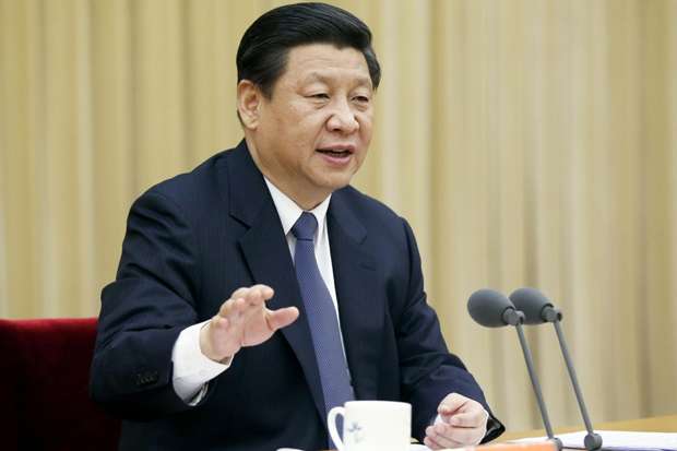 Presiden Xi Jinping...