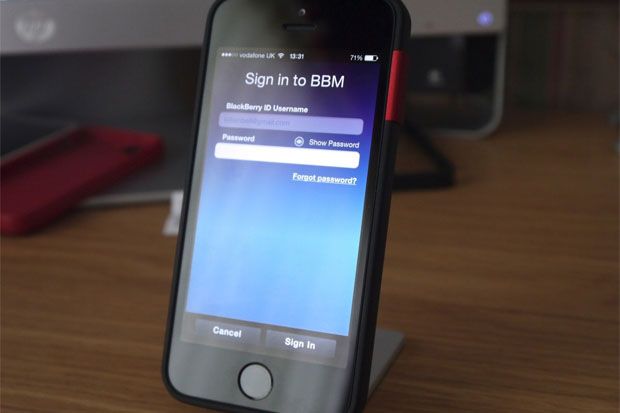 BBM Beta iPhone Punya...