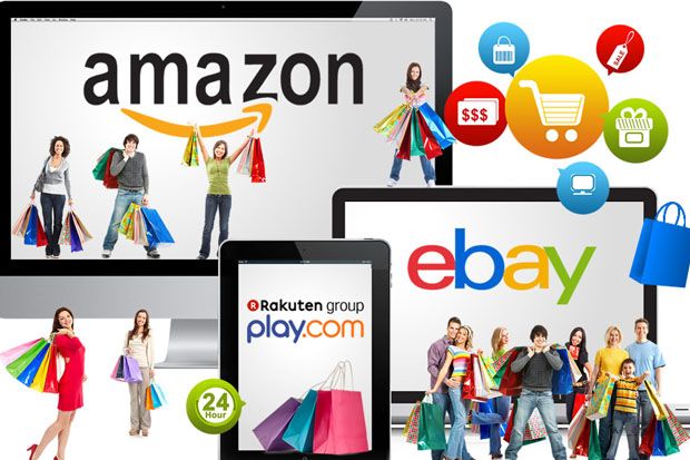 Amazon dan eBay Dominasi...