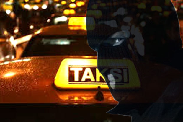 Perampokan di Taksi...