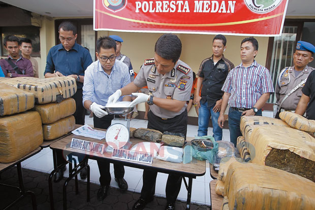 1,6 Kg Sabu-sabu Disimpan...