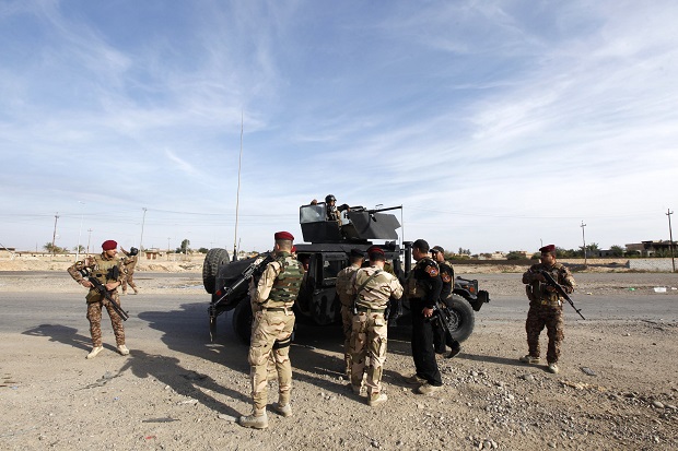 Siagakan Pasukan, Irak...