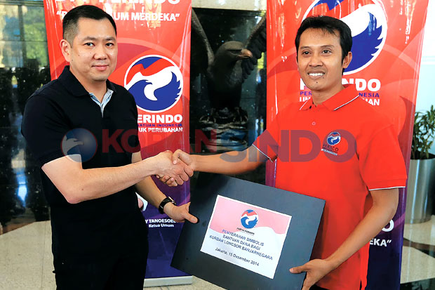 Perindo Bantu Korban...