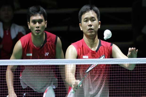 Pasangan Hendra/Ahsan...
