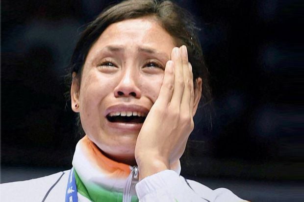 Tinju India Senang Sarita...