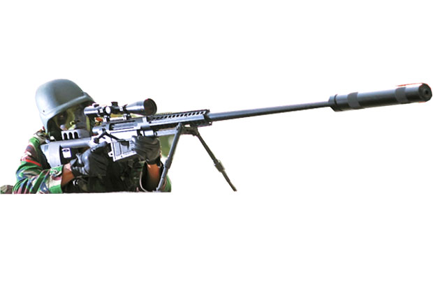 Senjata Pindad Tulang...