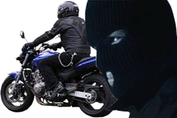 Pengendara Ninja Dirampok...