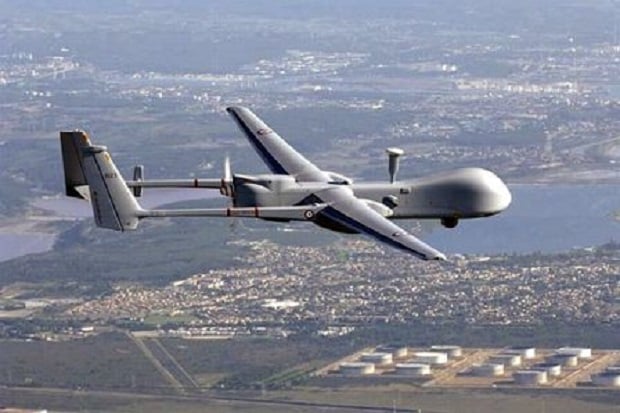 Drone Israel Jatuh di...