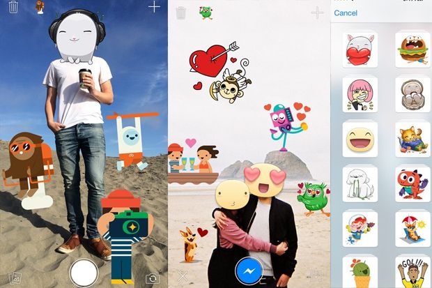 Facebook Rilis Stickered...