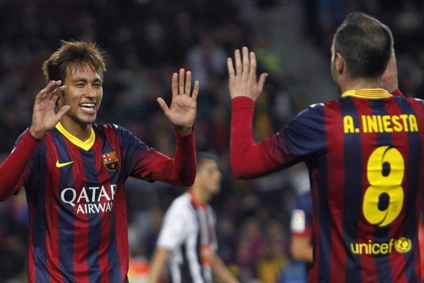 Iniesta Minta Neymar...