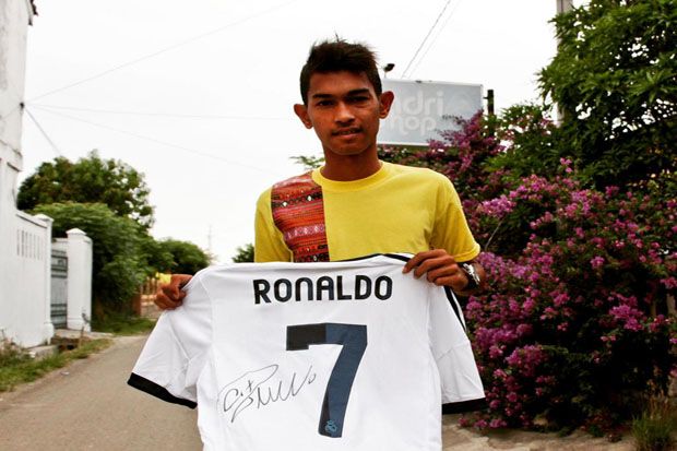 Cristiano Ronaldo Bersyukur...