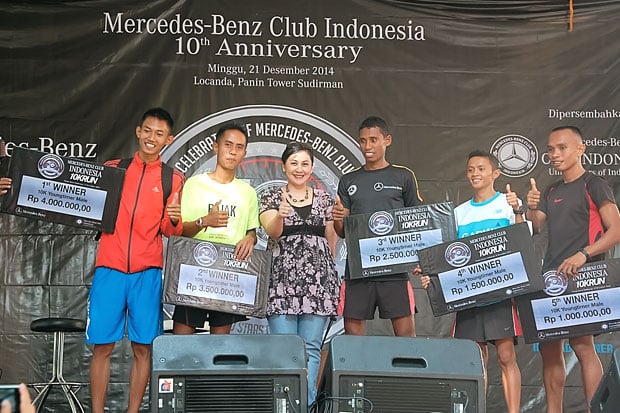 Ajang Lari 10 KM MBClubINA...
