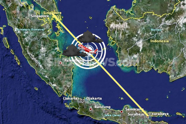 Ada Serpihan di Selat...