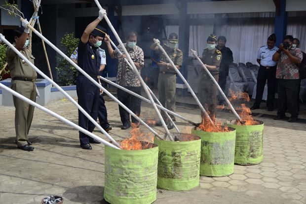 Ratusan Ribu Rokok Ilegal...