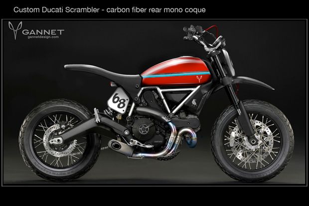 Modifikasi Ducati Scrambler...