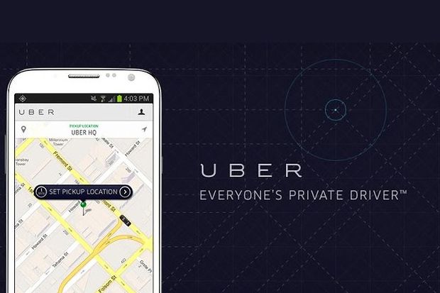 Layanan Uber di Spanyol...