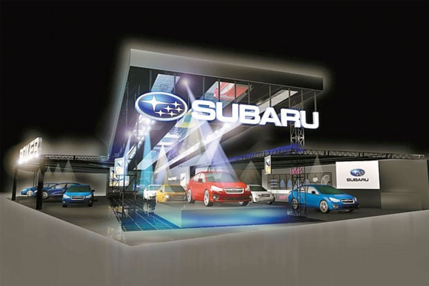 Tiga Mobil Konsep Subaru...