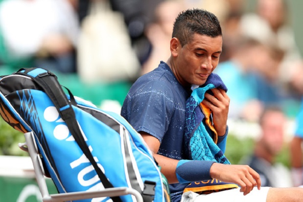 Kyrgios Mundur dari...