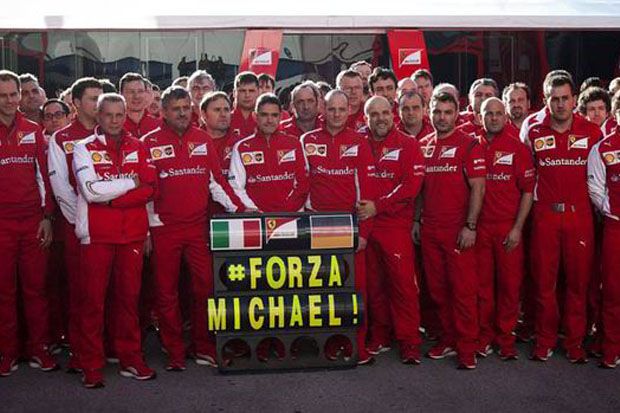Ferrari dan Fans Doakan...