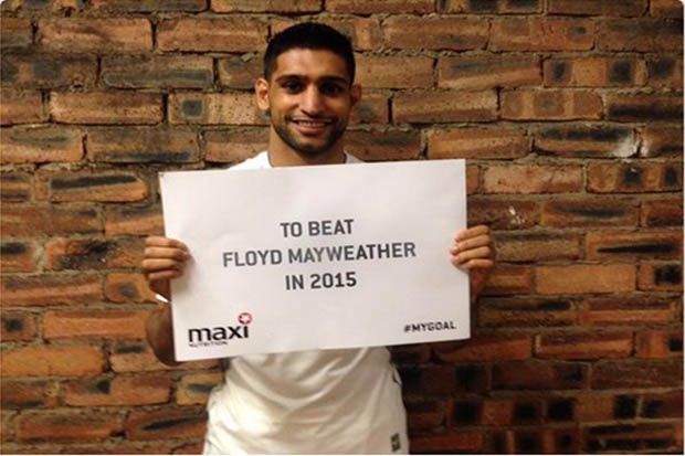 Amir Khan Ledek Mayweather...
