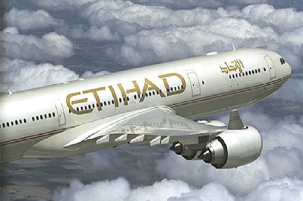 Penumpang Etihad Airways...