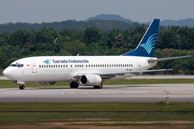 Pesawat Garuda Tujuan...