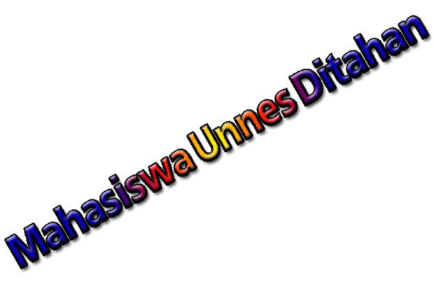 Mahasiswa Unnes Ditahan