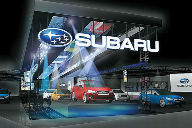 Tiga Mobil Konsep Subaru...