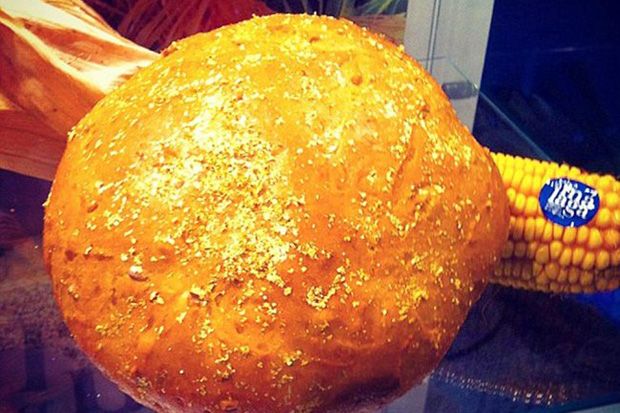 Wow! Gold Leaf Roti...