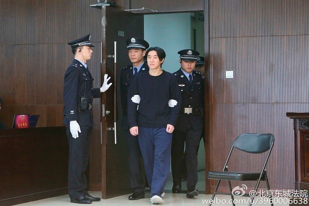 Putra Jackie Chan Divonis...
