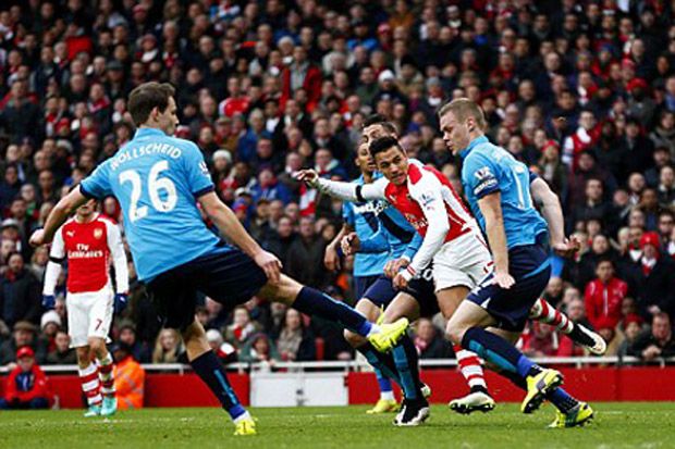 Gol Brilian Alexis Buat...