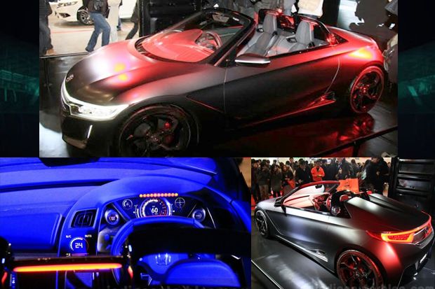 Tampilan Honda S660...