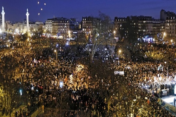 Lawan Teror Paris, 3,7...