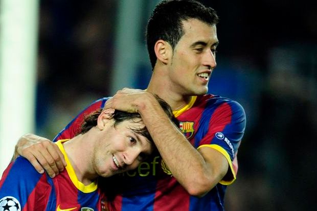 Busquets Yakin Messi...