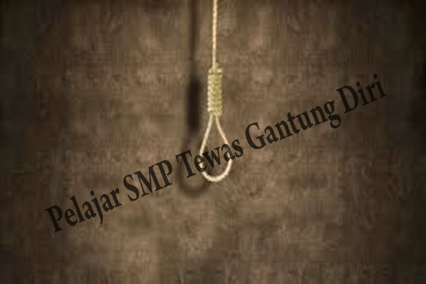 Pelajar SMP Tewas Gantung...