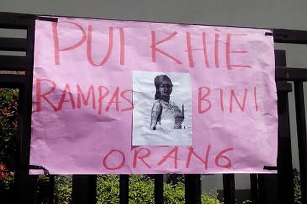 Tokoh Adat Dayak Dilecehkan,...