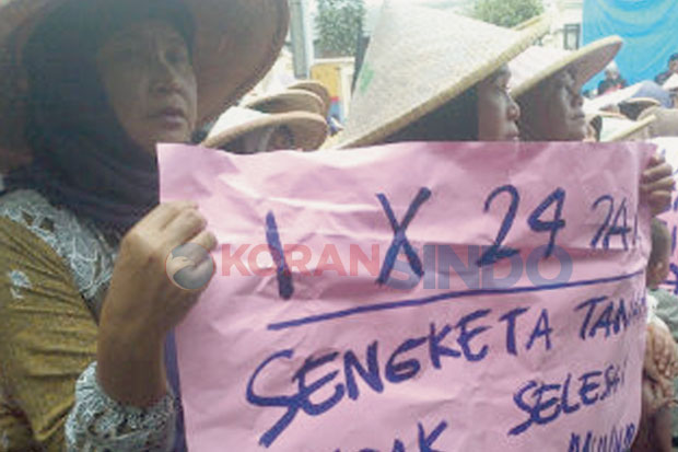 Penggarap Tuntut Perubahan...