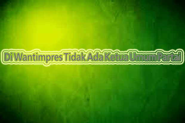 Di Wantimpres Tidak...