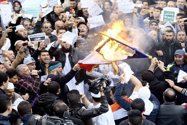 Bela Nabi, Demo Anti-Charlie...