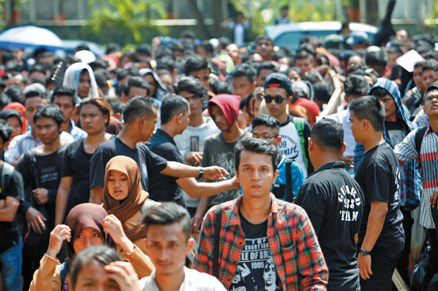 Peserta Audisi Hari...
