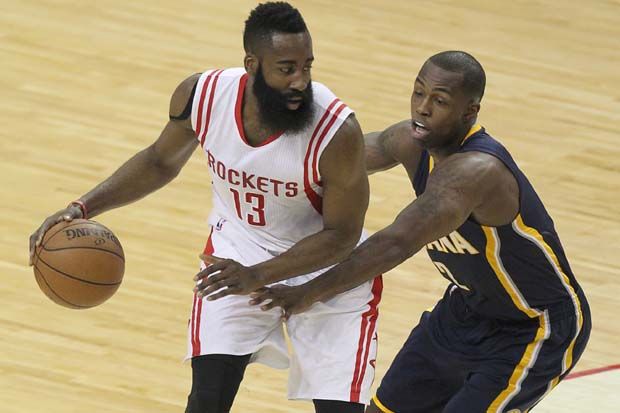 Tekuk Pacers, Harden...