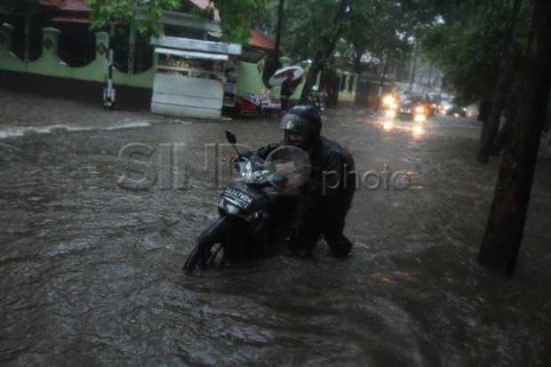 Hujan Deras di Jakarta...