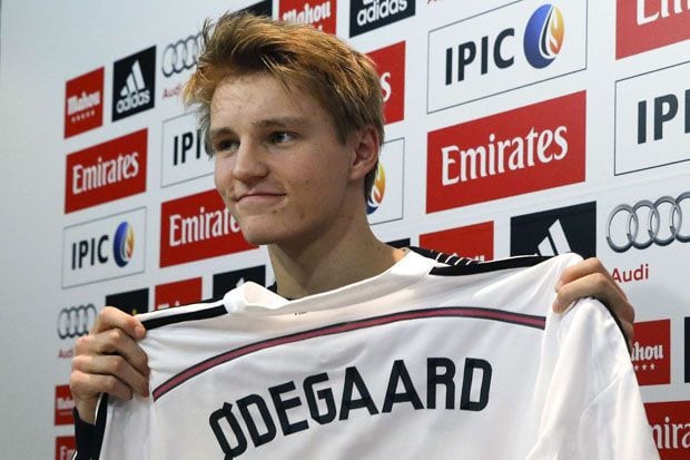 Pilih Madrid, Odegaard...