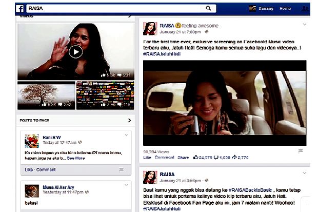 Raisa Rilis Klip di...