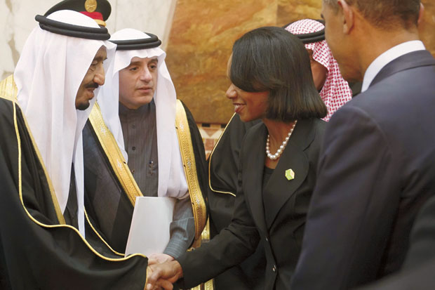 Jabat Tangan Michelle...