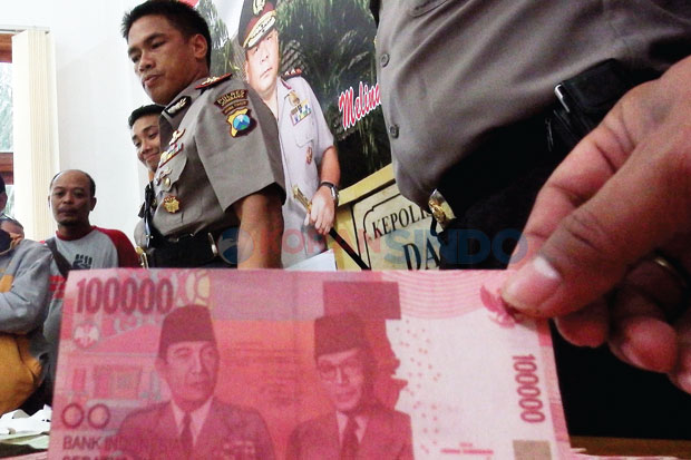 Polisi Sita Upal Rp17...
