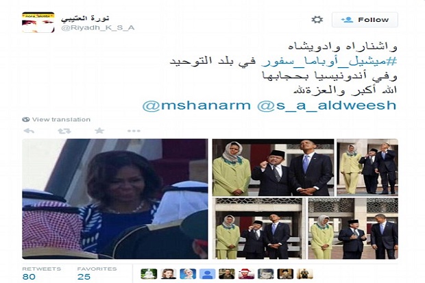 Ke Indonesia Michelle...