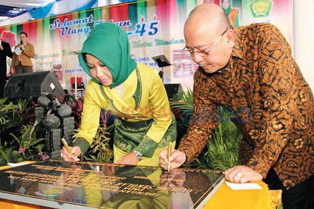 SMA Pertiwi Diresmikan