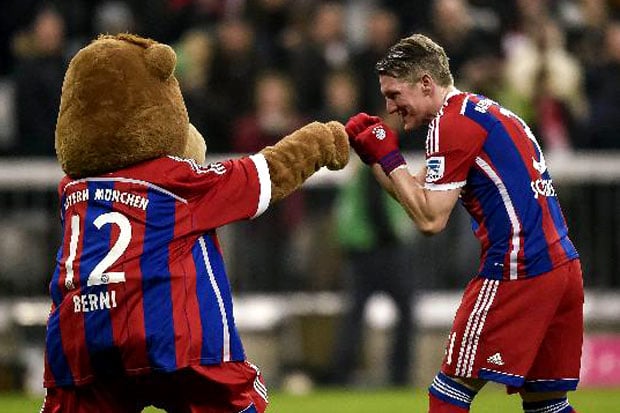 Bastian Schweinsteiger...