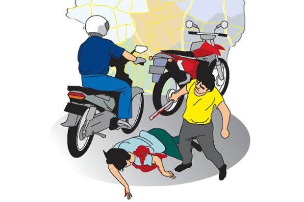 Baku Tembak, Polisi...